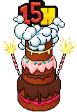 Habbo 15. Doğum Günü Pastası