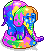 Neon Fil Heykeli