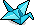 Mavi Origami Turna