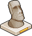 Maude`nin Mini Moai Heykeli