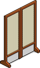 Wooden screen - plain