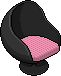 Koyu Pura Yumurta Sandalye (Pembe)