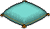 Teal Yastık
