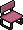 Koyu Buz Sandalye (Pembe)