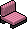 Koyu Pura Düz Modül (Pembe)
